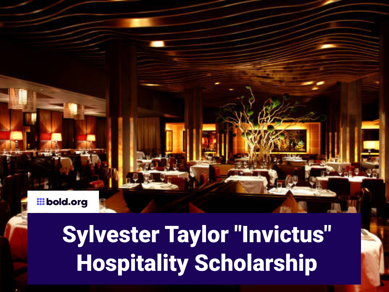 The Sylvester Taylor "Invictus" Hospitality Scholarship