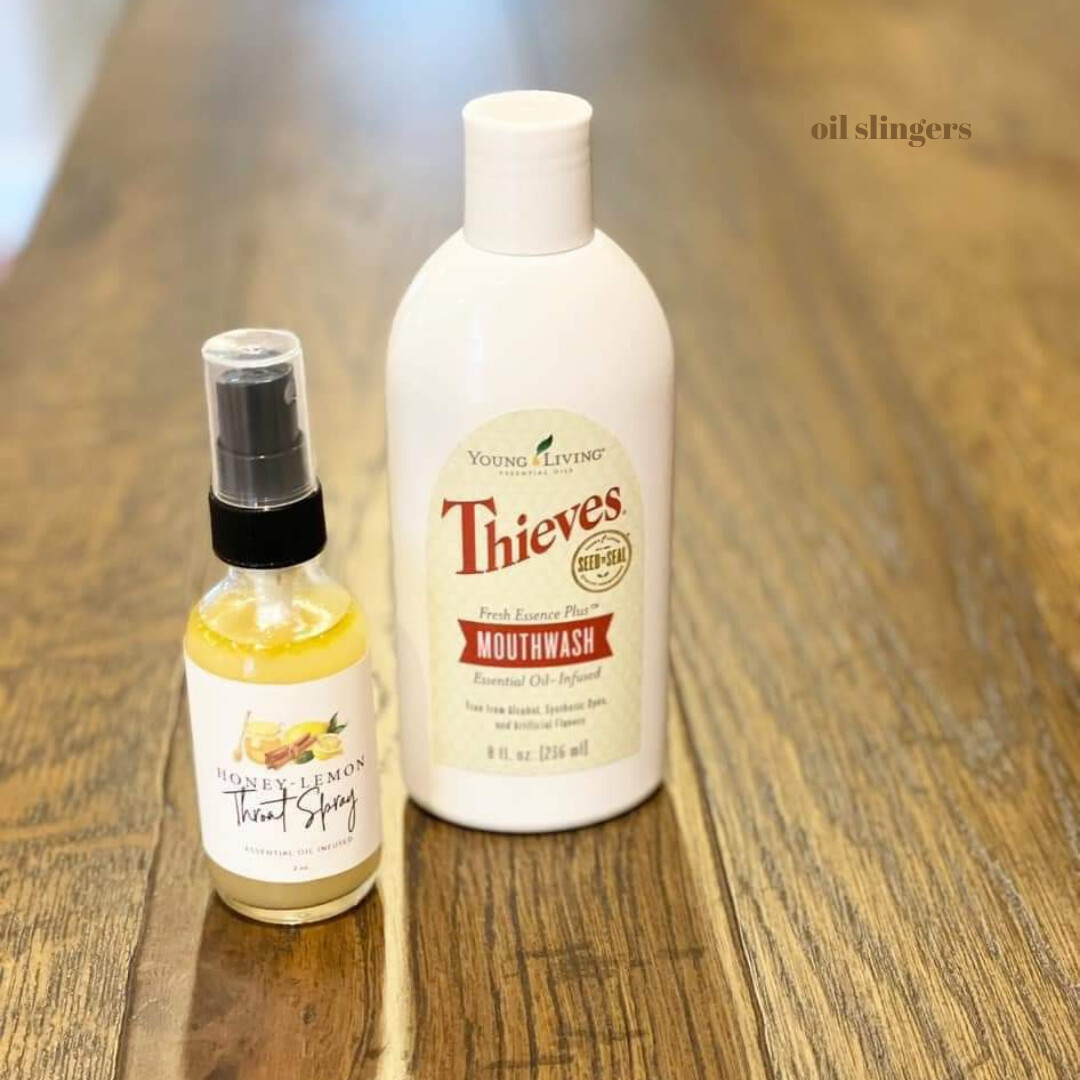 DIY Honey Lemon Throat Spray