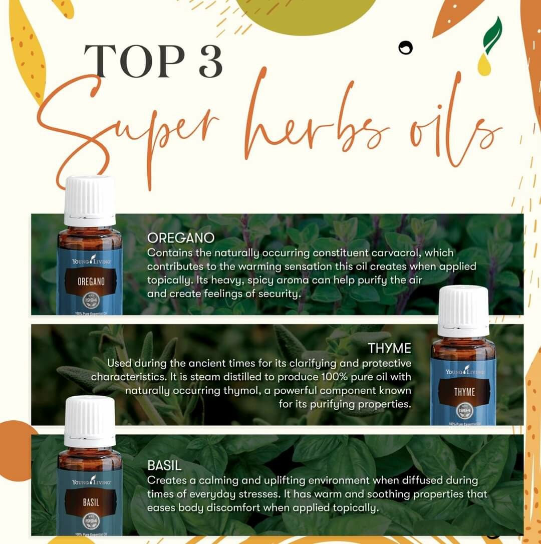 The Top 3 Herb Oils