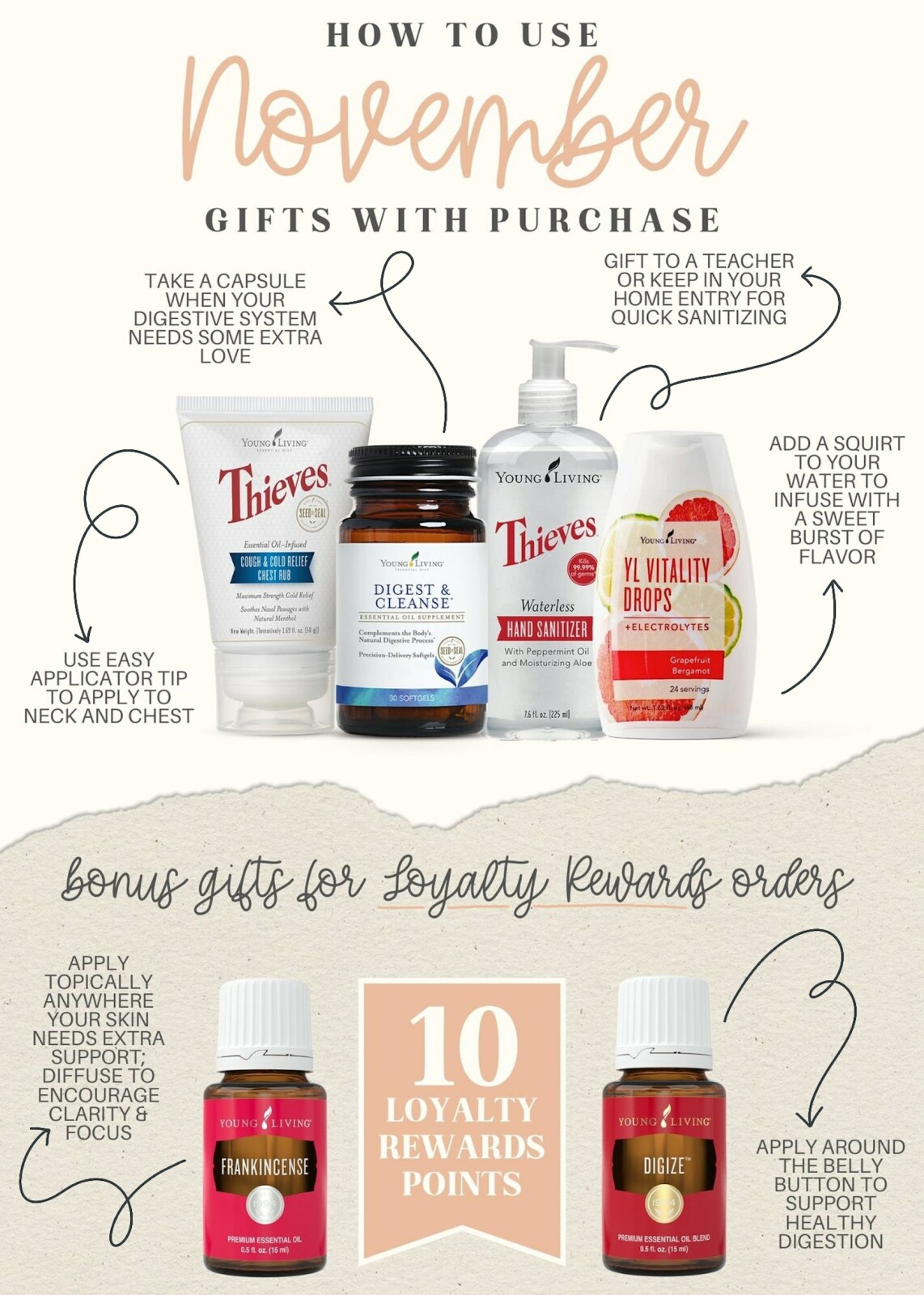 How to Use November's Gifts with Purchase