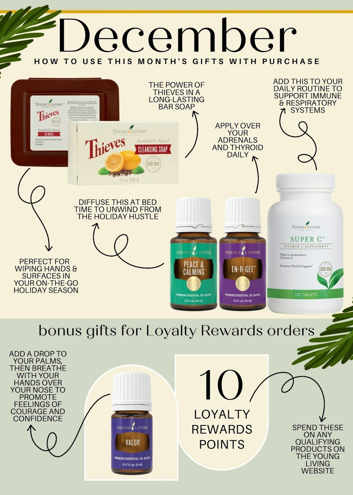 How to Use December's Gifts with Purchase