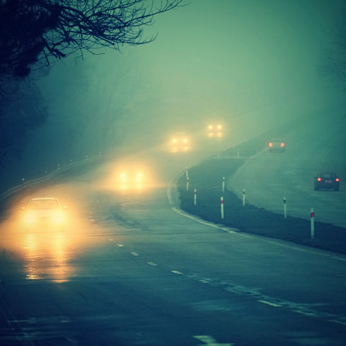 Why You Should Always Turn On Your Headlights When Weather is Not Clear