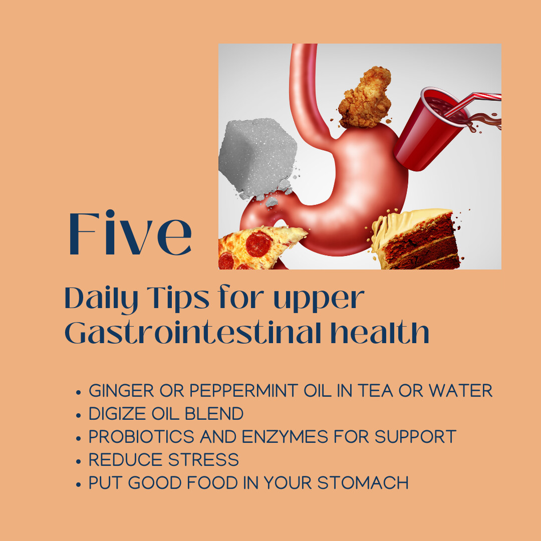 Daily Tips for upper Gastrointestinal health