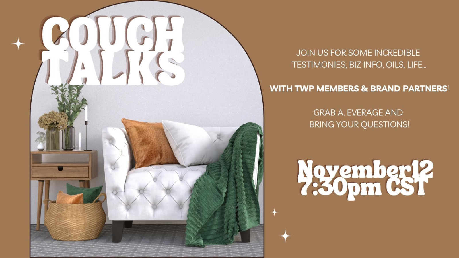 Couch Talk Sunday 11/12/23