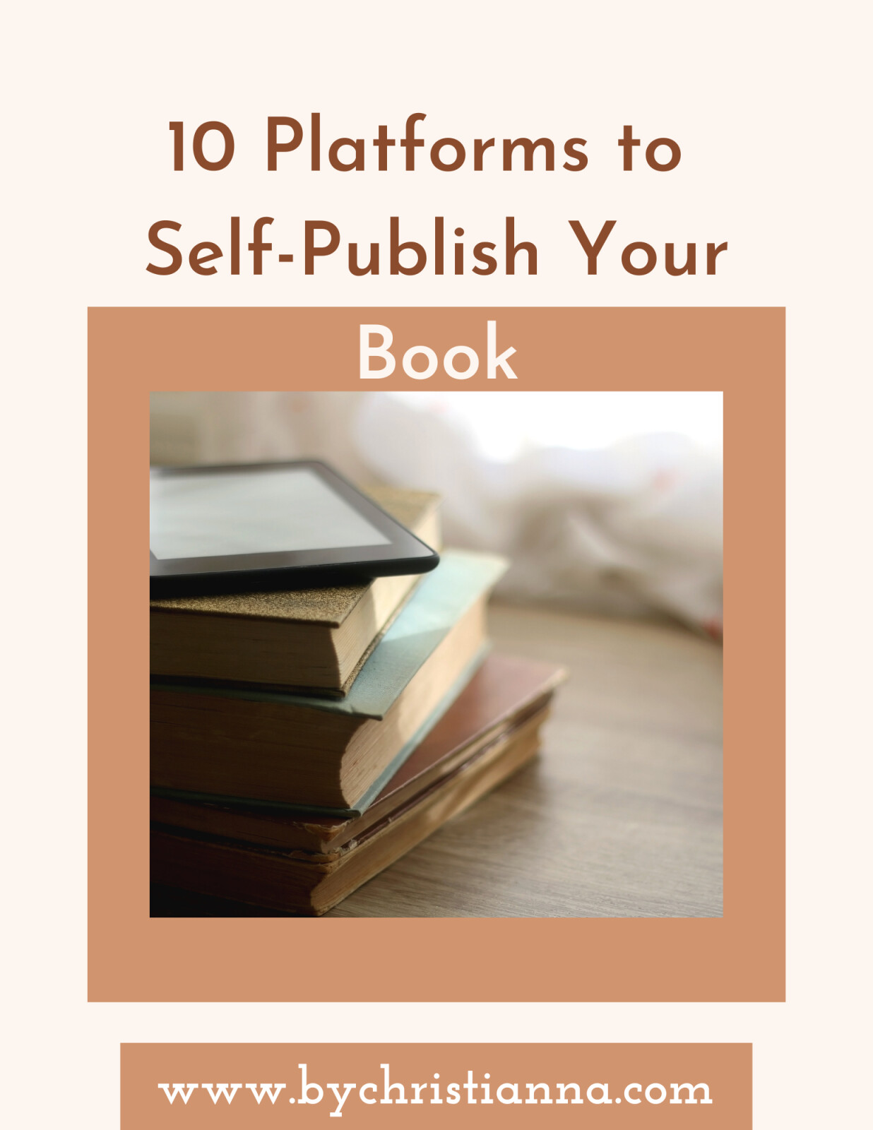 10 Places to Self Publish Your Book