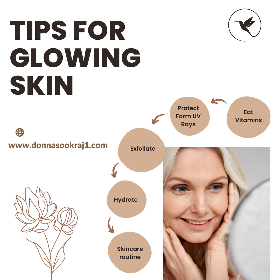 Hair, Skin and Nails. Tips for healthy glowing Skin at any Age!