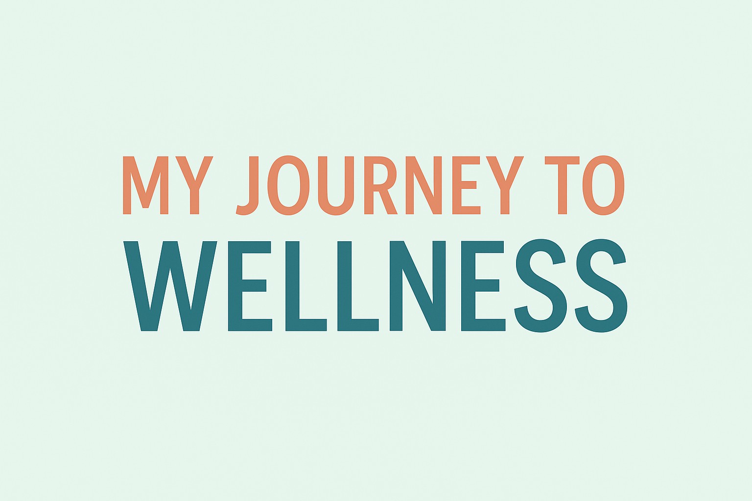 How I Went from Rock Bottom to Radiant: My Wellness Story