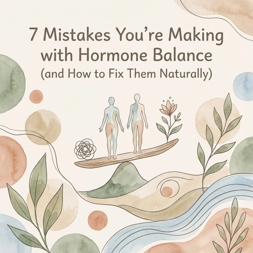 7 Mistakes You're Making with Hormone Balance (and How to Fix Them Naturally)