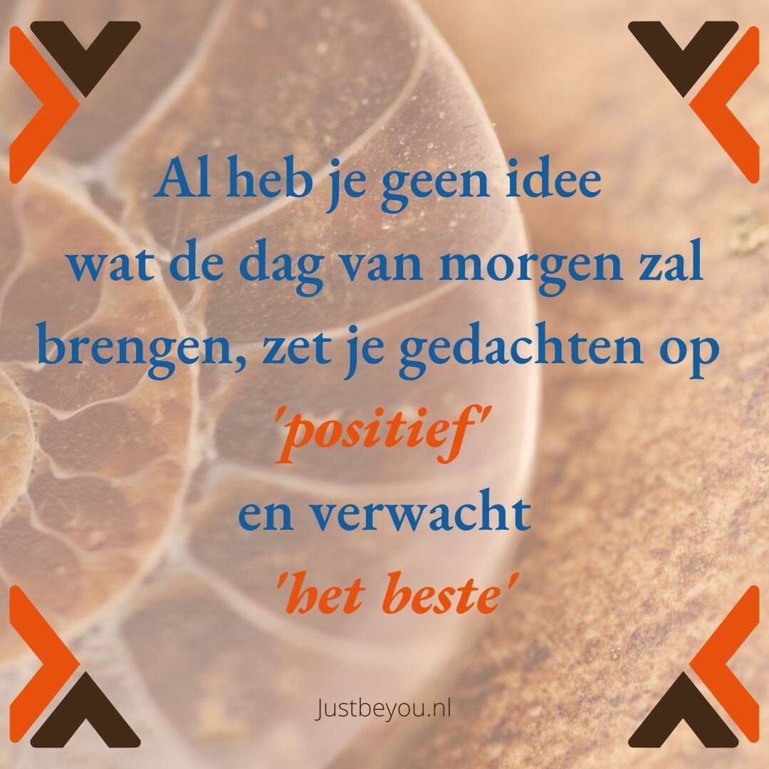 Hoe leer jij om positief te piekeren ?