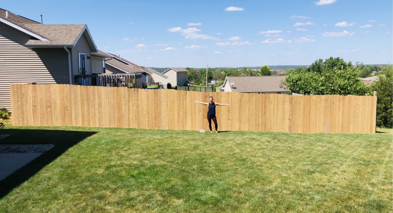 You can do more than you think - I FINISHED my fence!