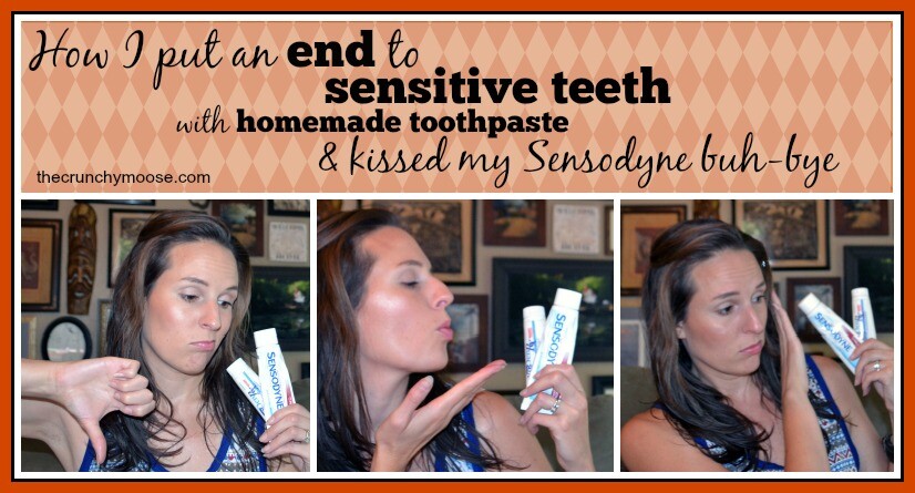 How I Put An End To Sensitive Teeth With Homemade Toothpaste
