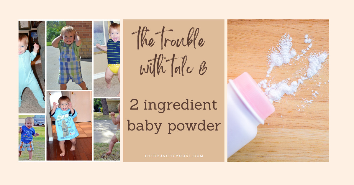 Why Talc Free Baby Powder & How To Make It With 2 Ingredients