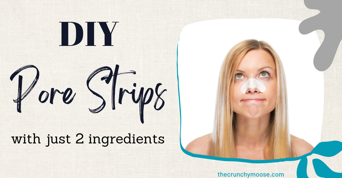 DIY Pore Strips with 2 ingredients