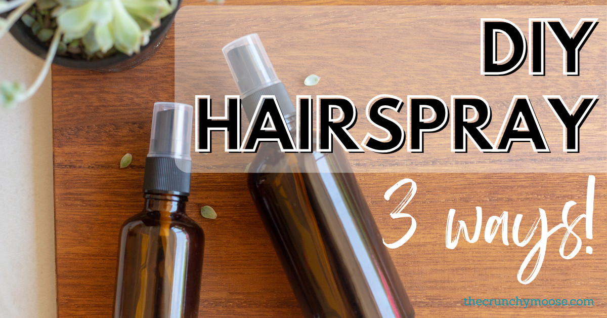 DIY Hair Spray: 3 Ways