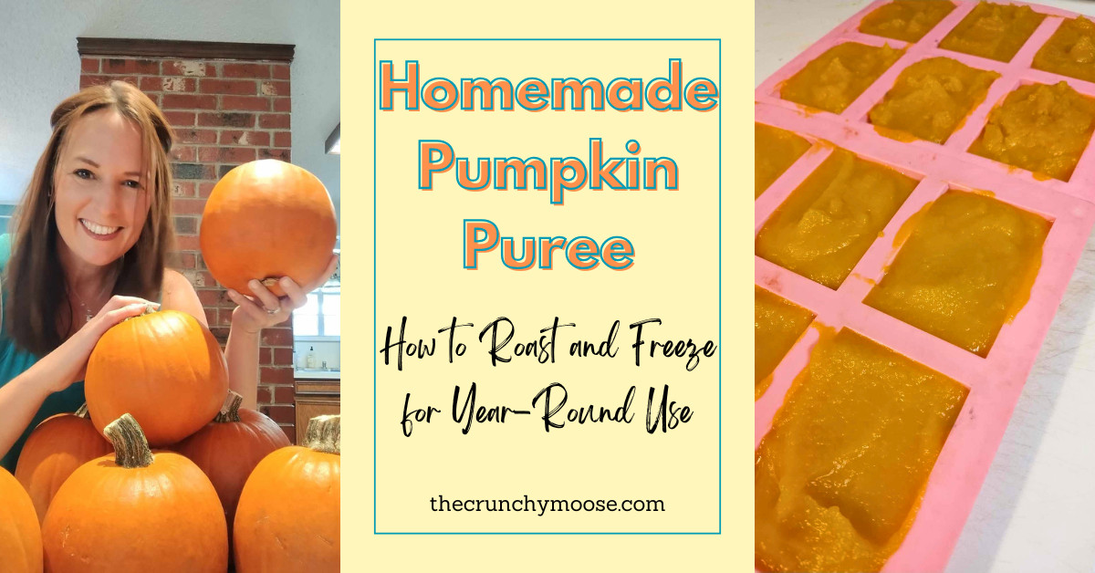 Homemade Pumpkin Puree: How to Roast and Freeze for Year-Round Use