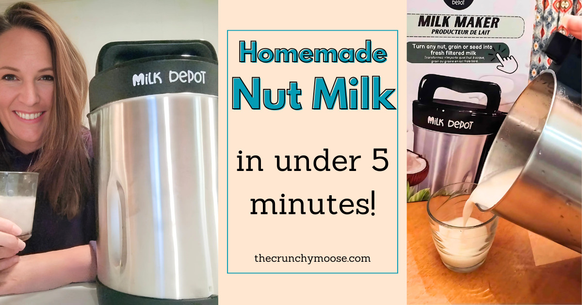 Homemade Nut Milk in Under 5 Minutes