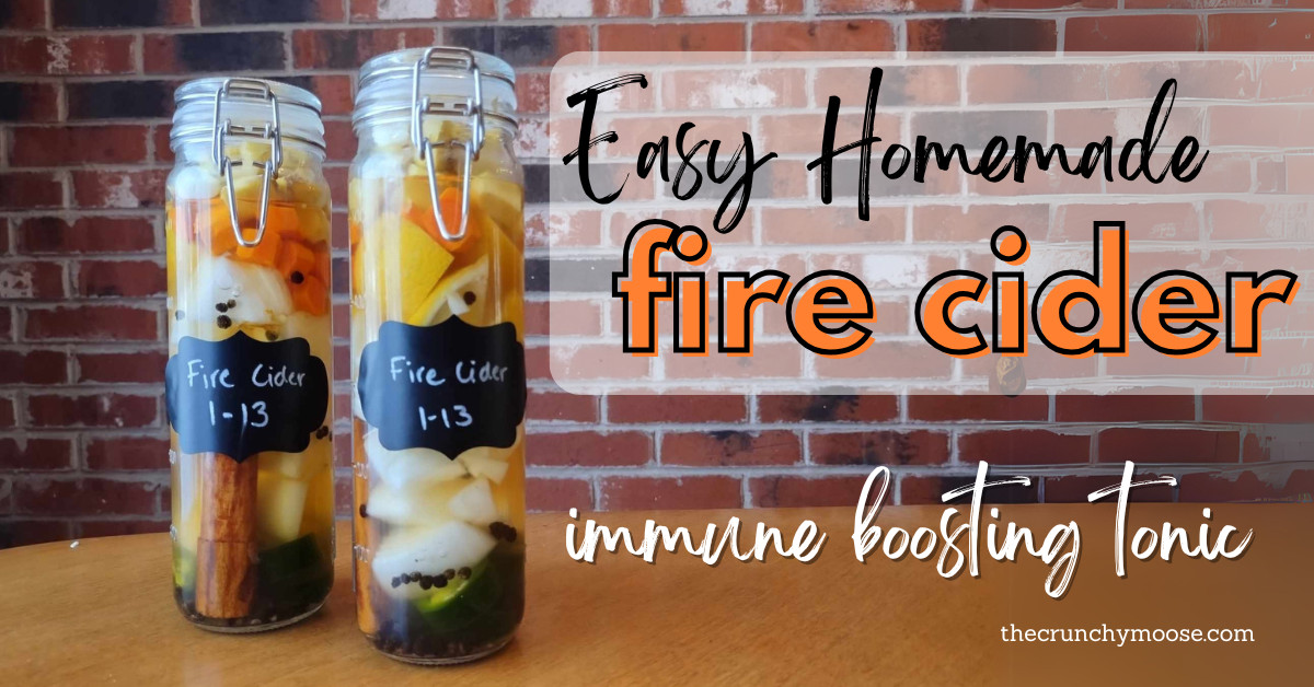 Easy Homemade Fire Cider