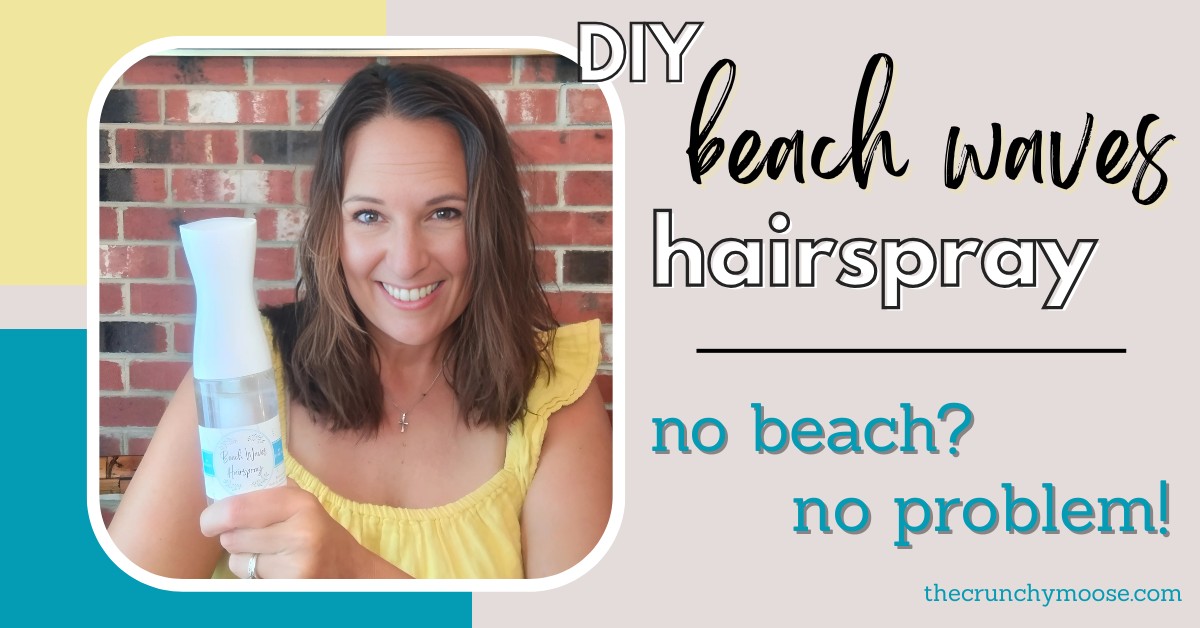 DIY Beach Waves Hairspray