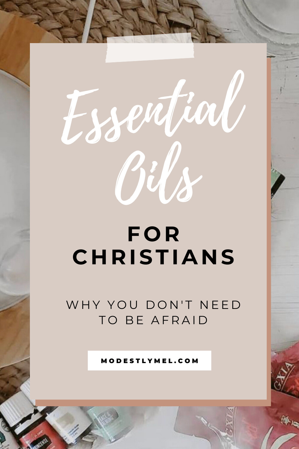 Why Christians Should NOT be Afraid of Essential Oils