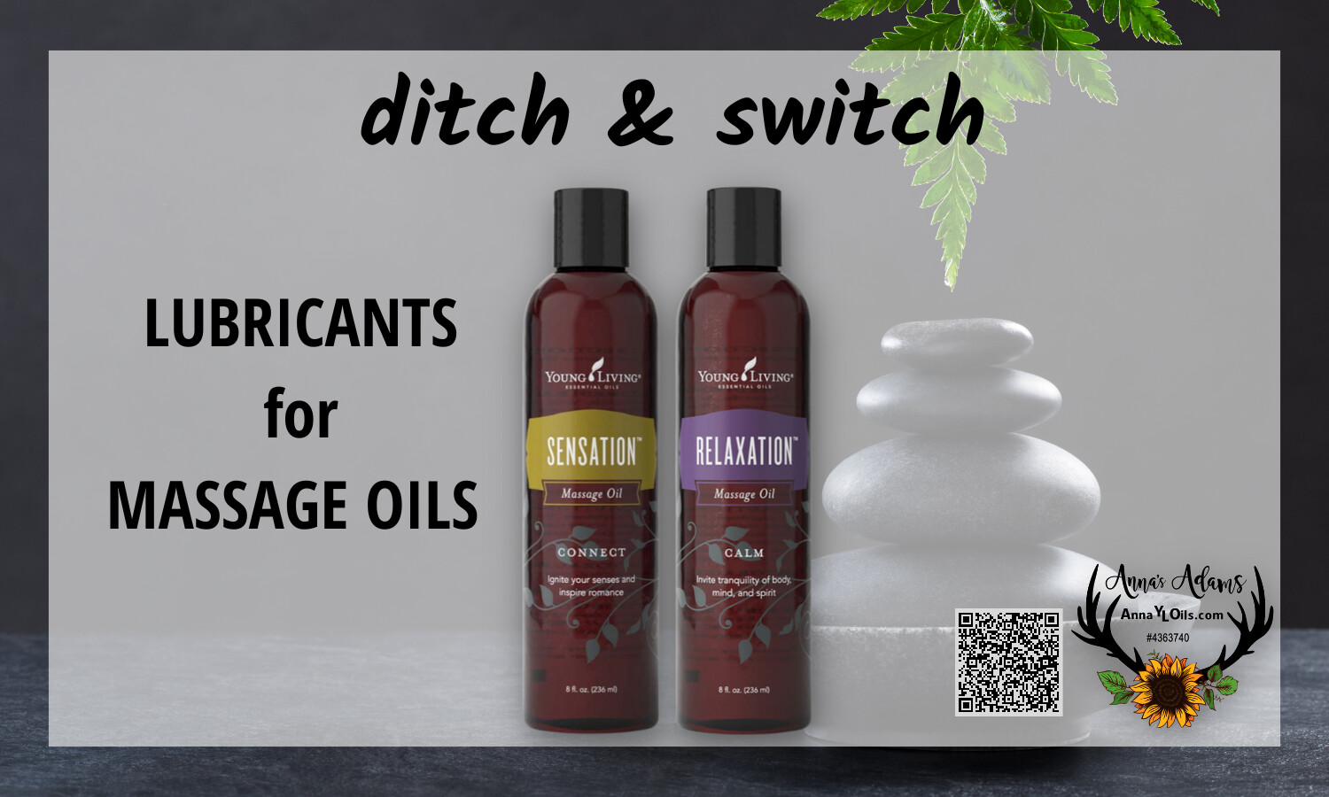 Ditch & Switch Lubricants for Massage Oils