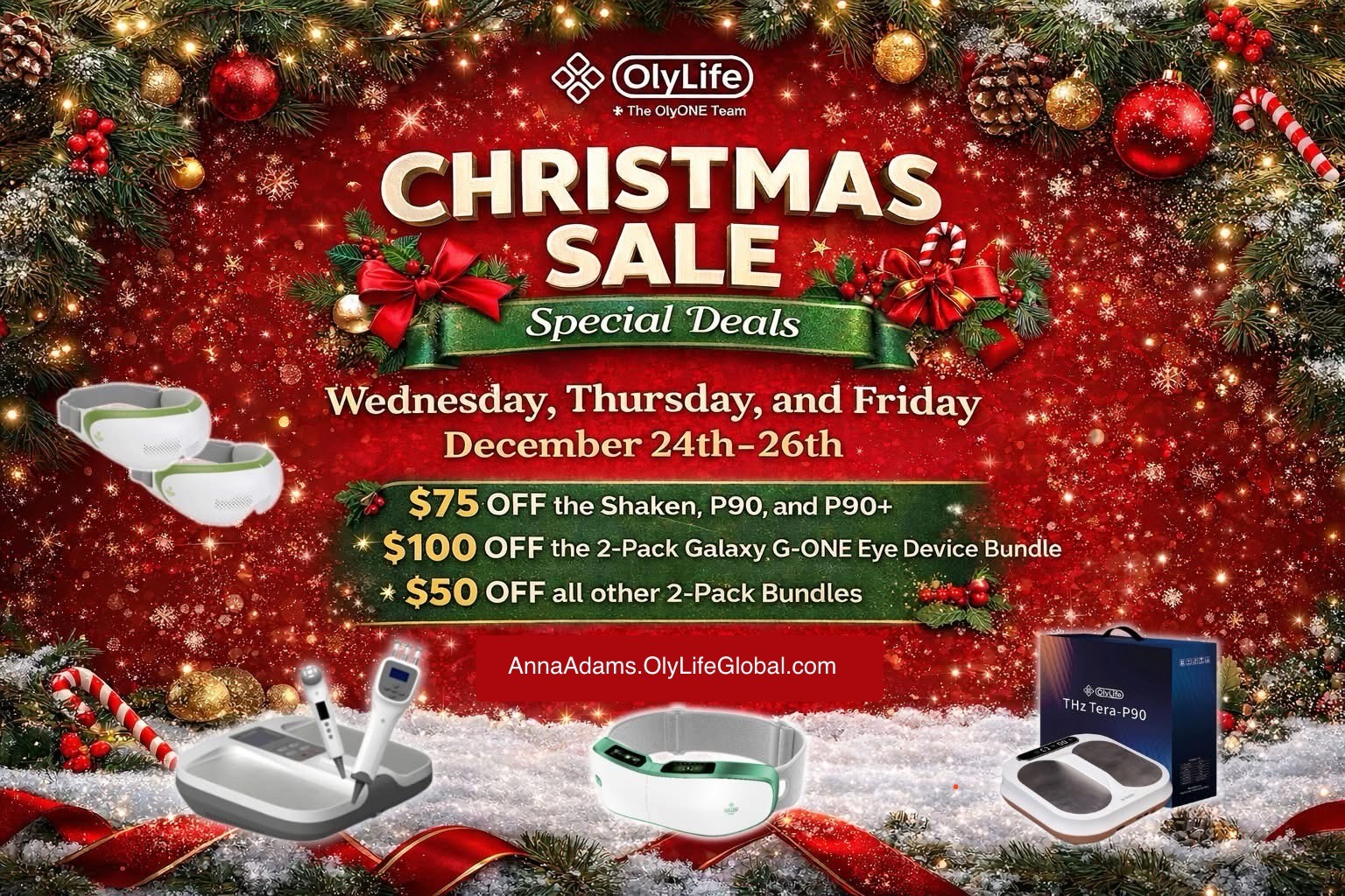 Christmas SALE! DEC 24-26, 2025