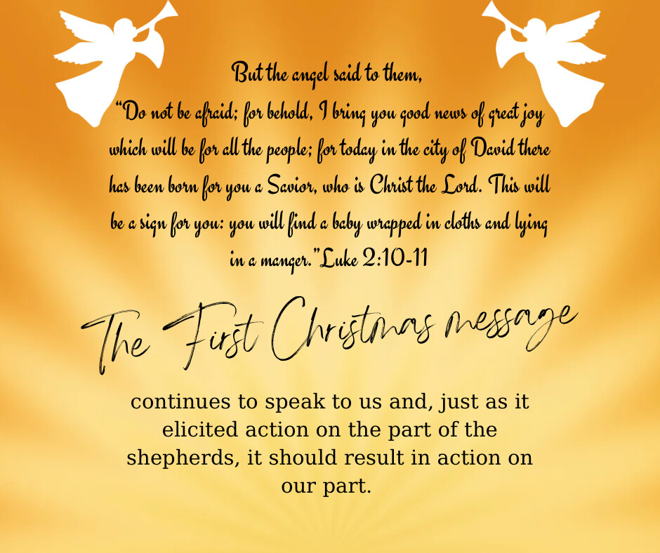 The Glory of the Lord and The First Christmas Greeting