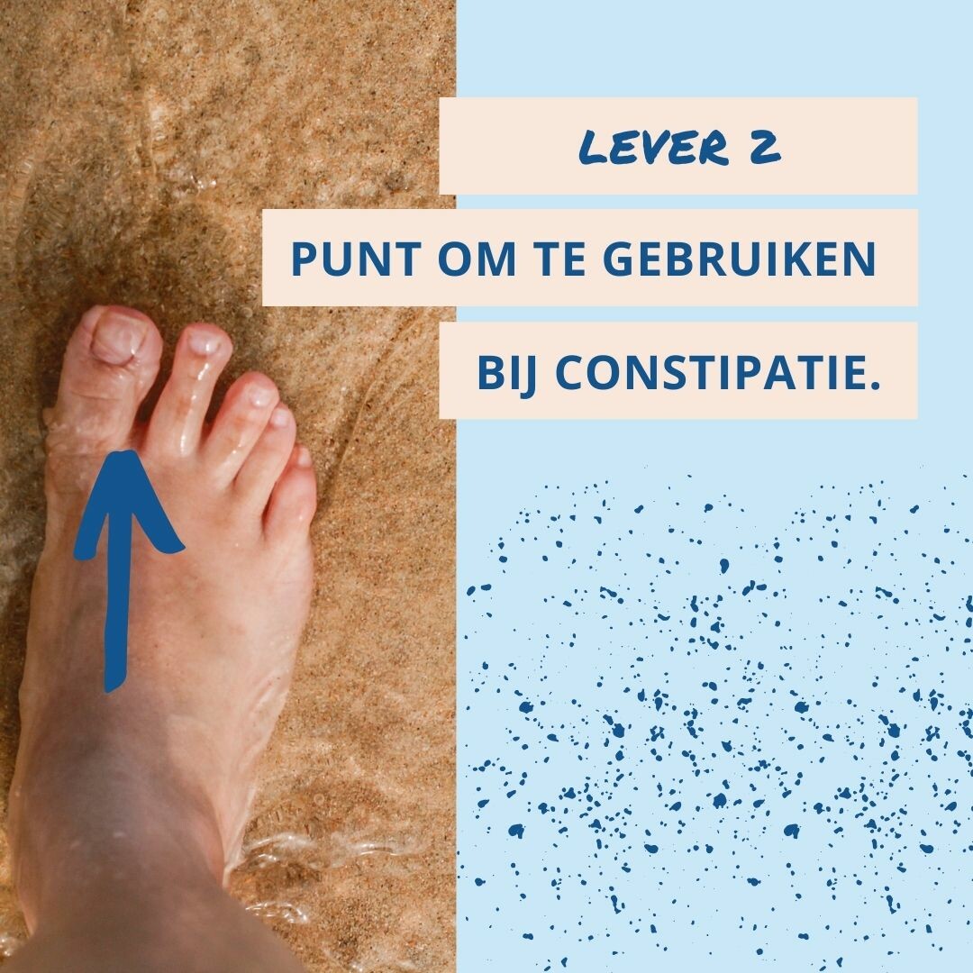 5 acupressuurpunten bij darmklachten