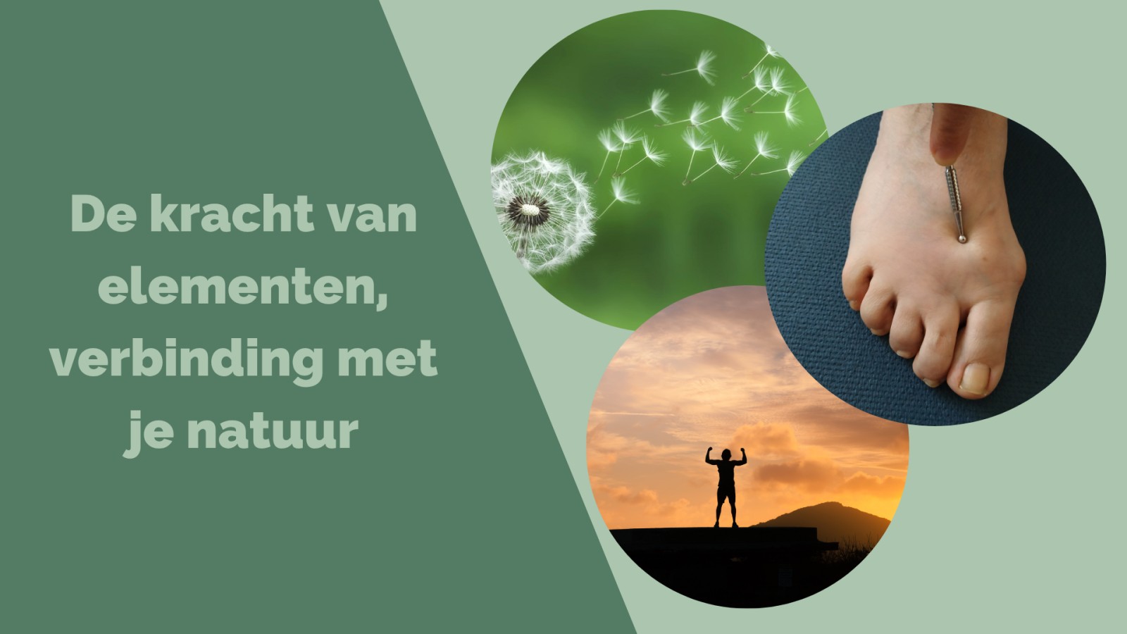 De kracht van elementen, verbinding met je natuur