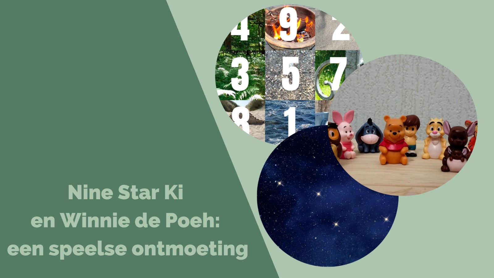Nine Star Ki en Winnie de Poeh: een speelse ontmoeting