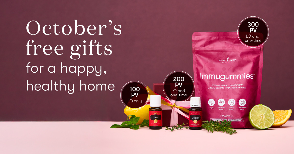 Enhance Immune Health and Stay Resilient: October 2024's Gifts with Purchase are Here!