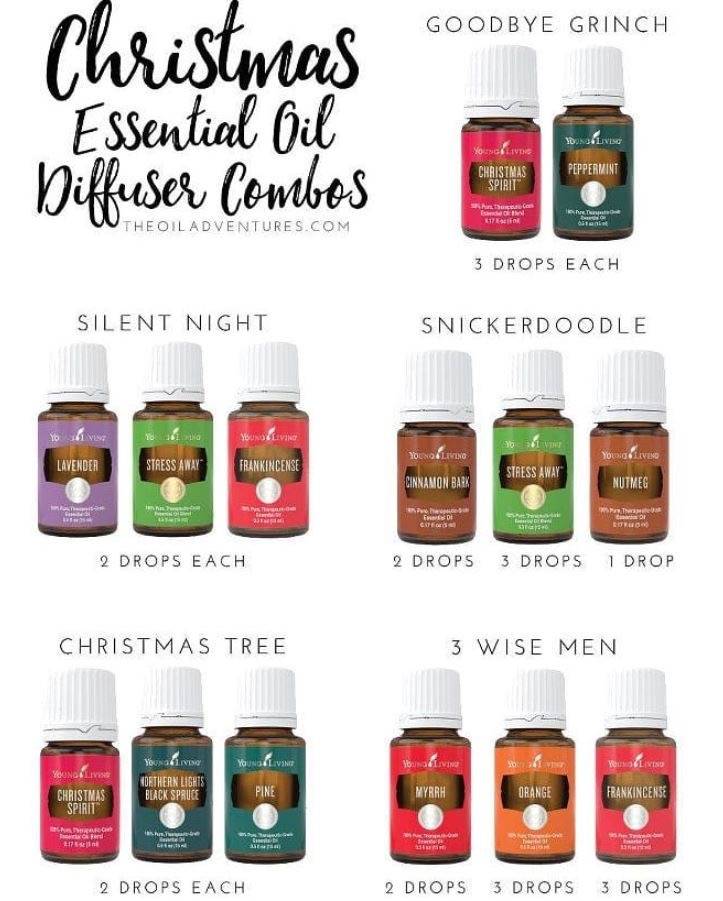 Some Christmas Diffuser Ideas!