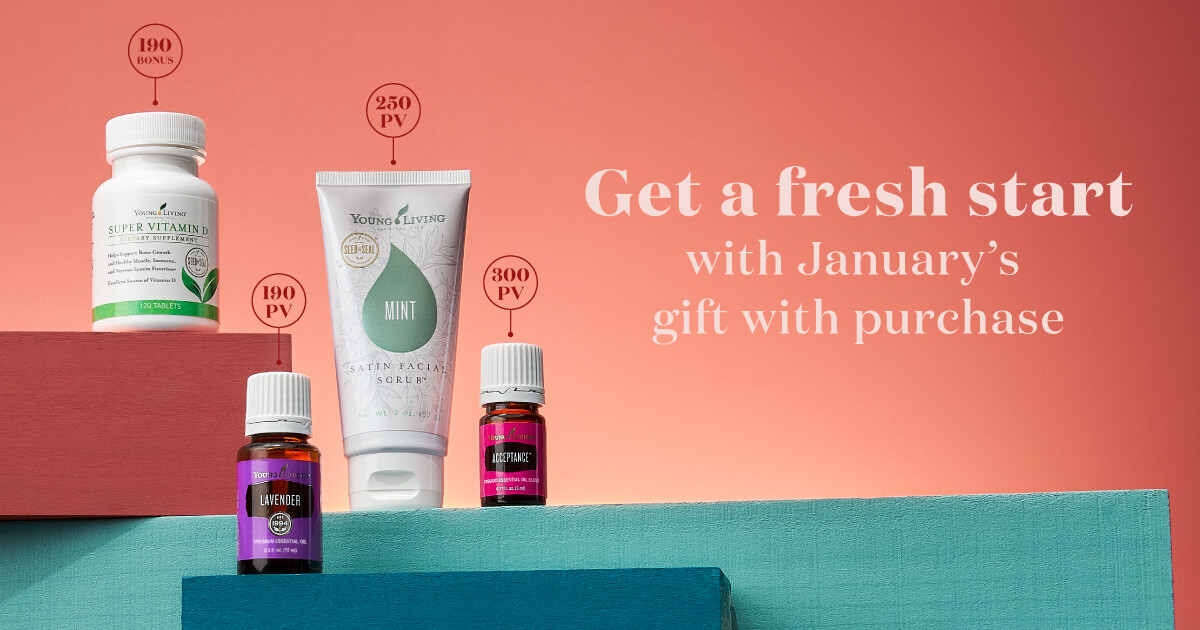 January 2023 Young Living Gift With Purchase Product Details