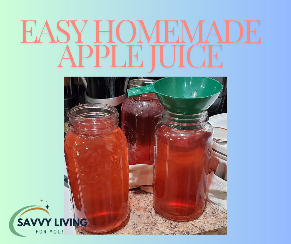 Homemade Apple Juice