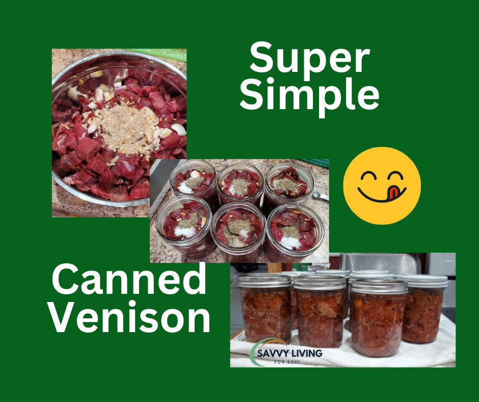 Canned Venison Recipe