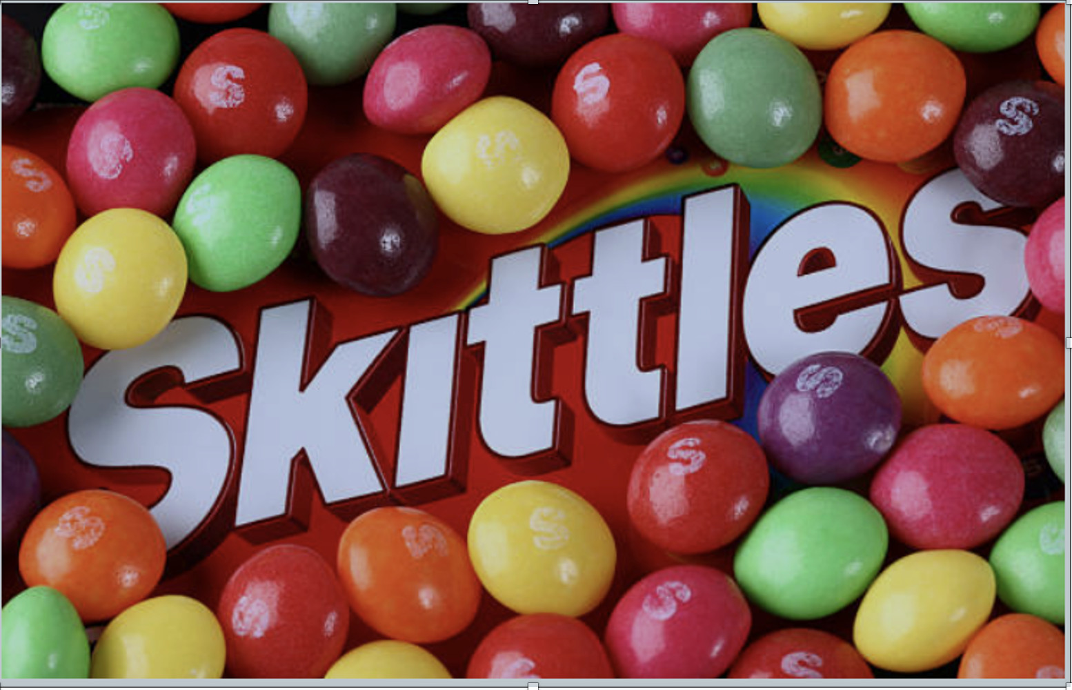 Kicking Skittles Out of the Rainbow!