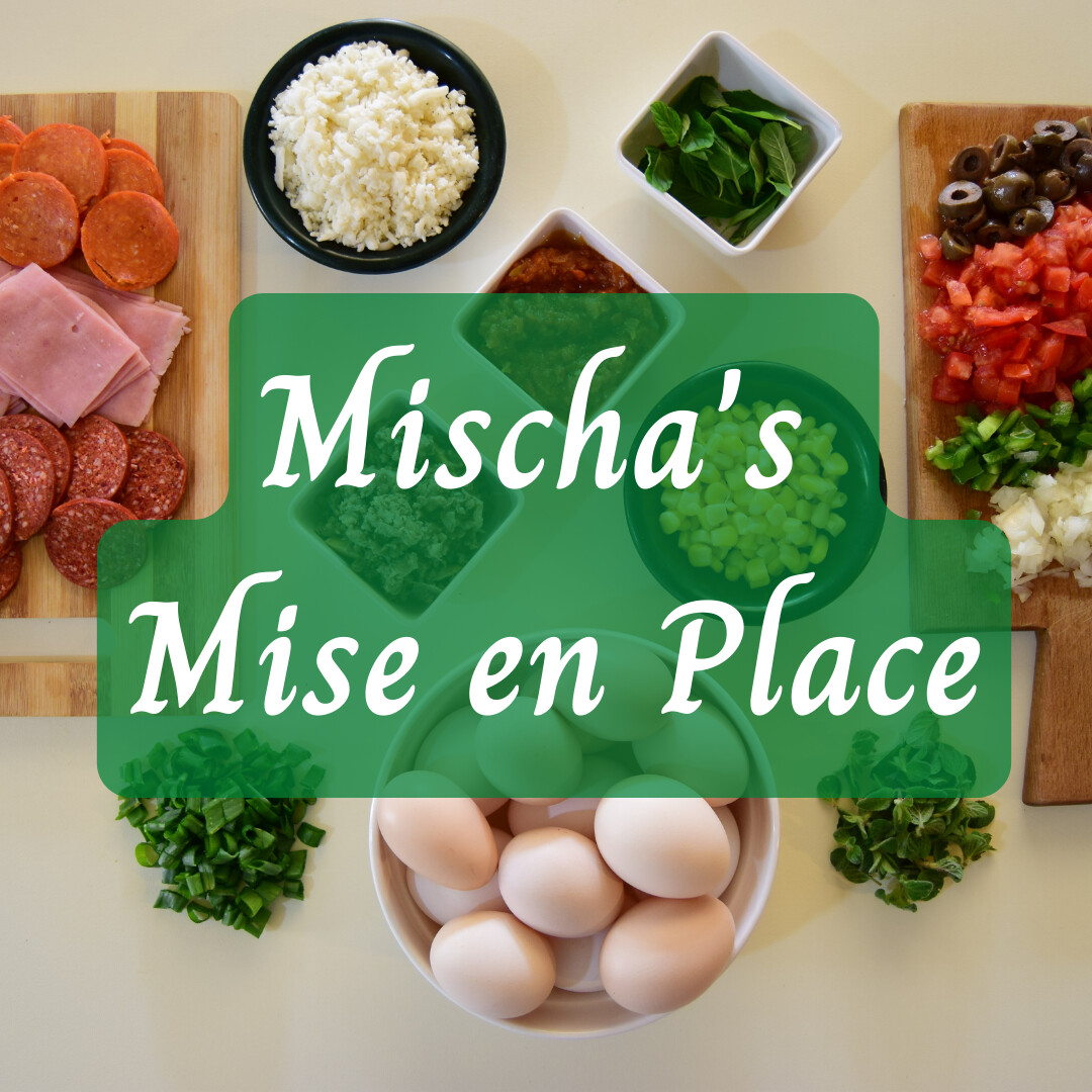Mischa's Mise En Place - Q significa?
