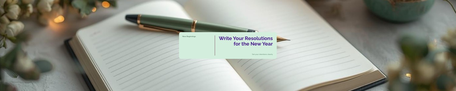 Practical Ways to Set and Keep Your New Year's Resolutions