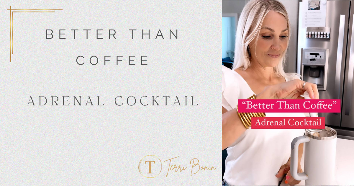 The Ultimate "Better Than Coffee" Adrenal Cocktail
