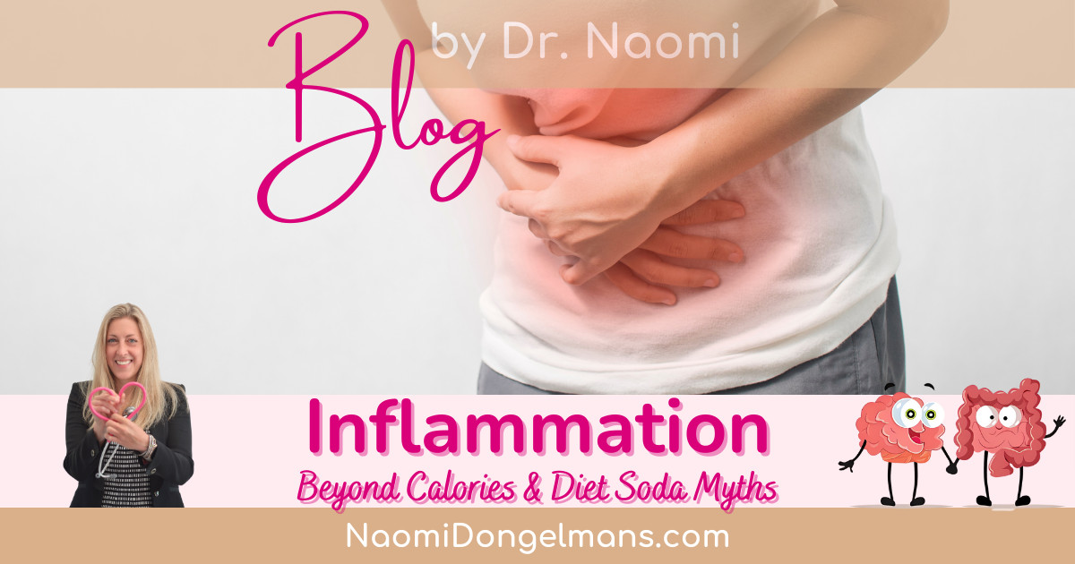 Unravelling the truth about inflammation: beyond calories and diet soda myths