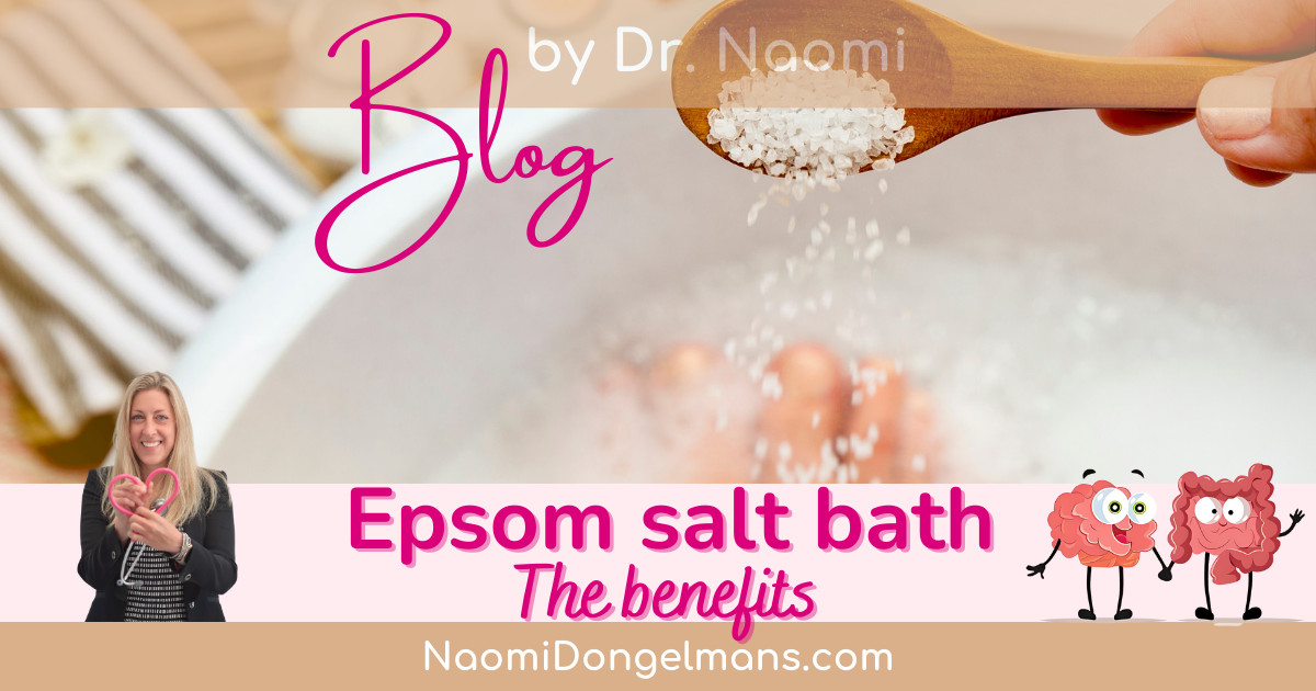 The vital benefits of taking an Epsom salt bath