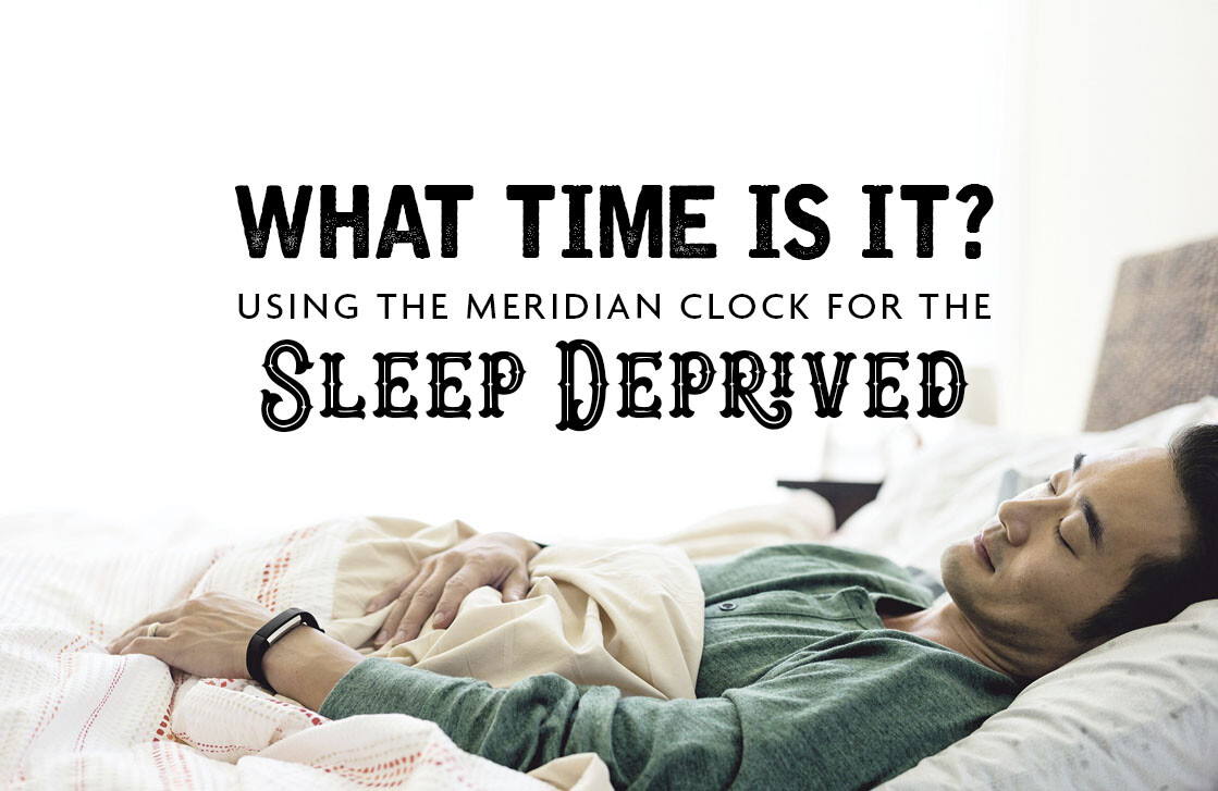 WHAT TIME IS IT? USING THE MERIDAN CLOCK FOR SLEEP DEPRIVED