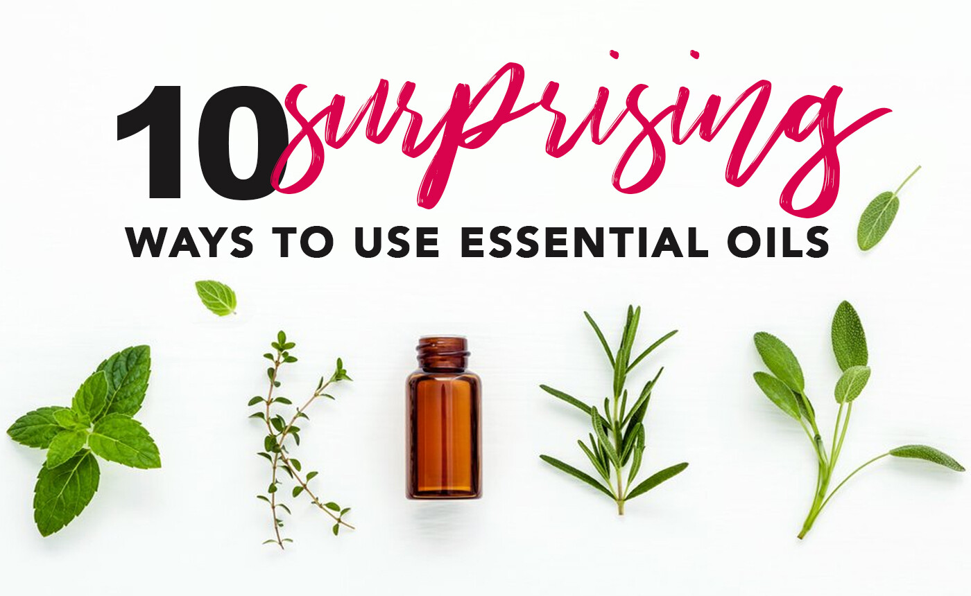 10 SURPRISING WAYS TO USE YOUR EO & BOTTLE