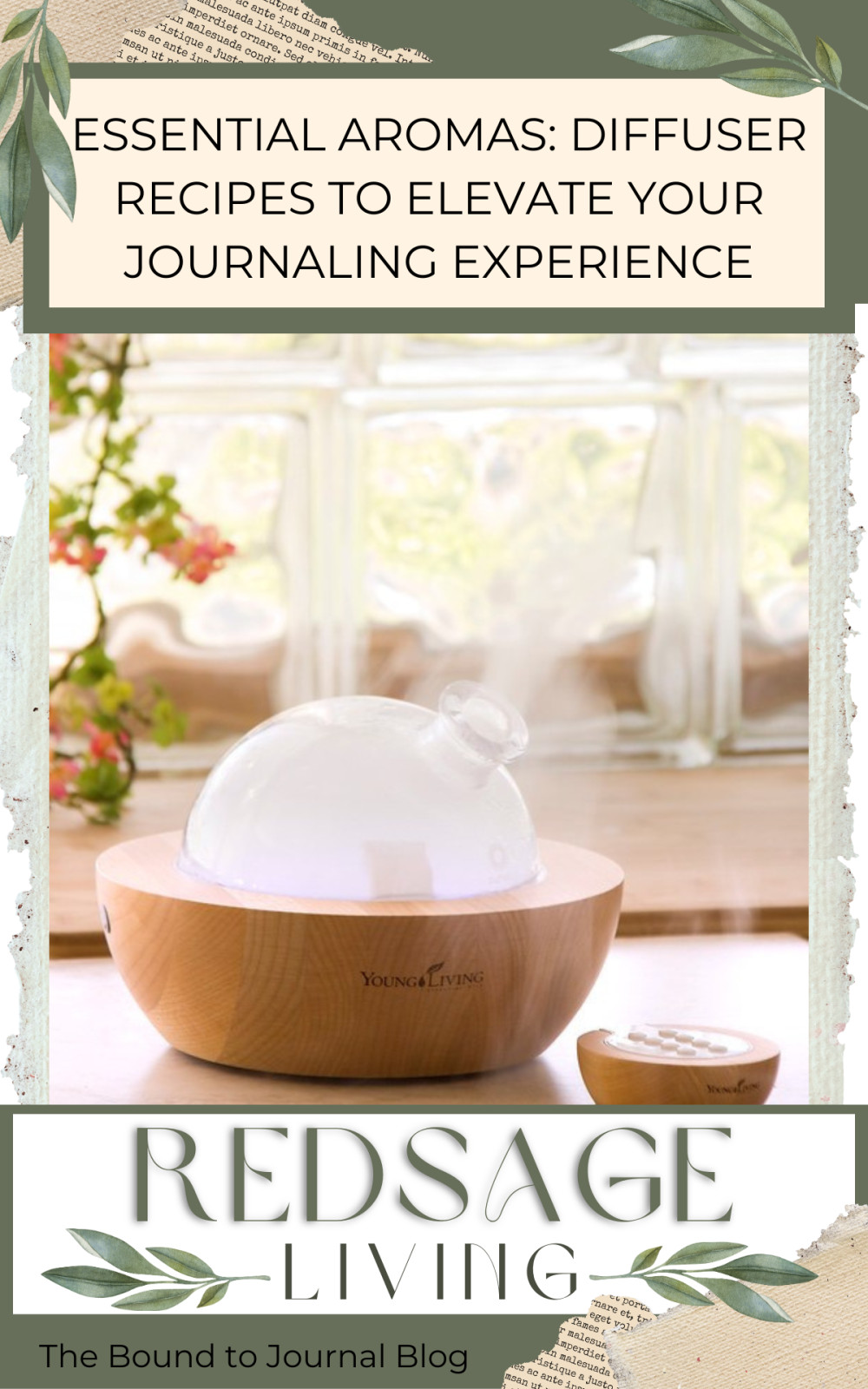 Essential Aromas: Diffuser Recipes to Elevate Your Journaling Experience