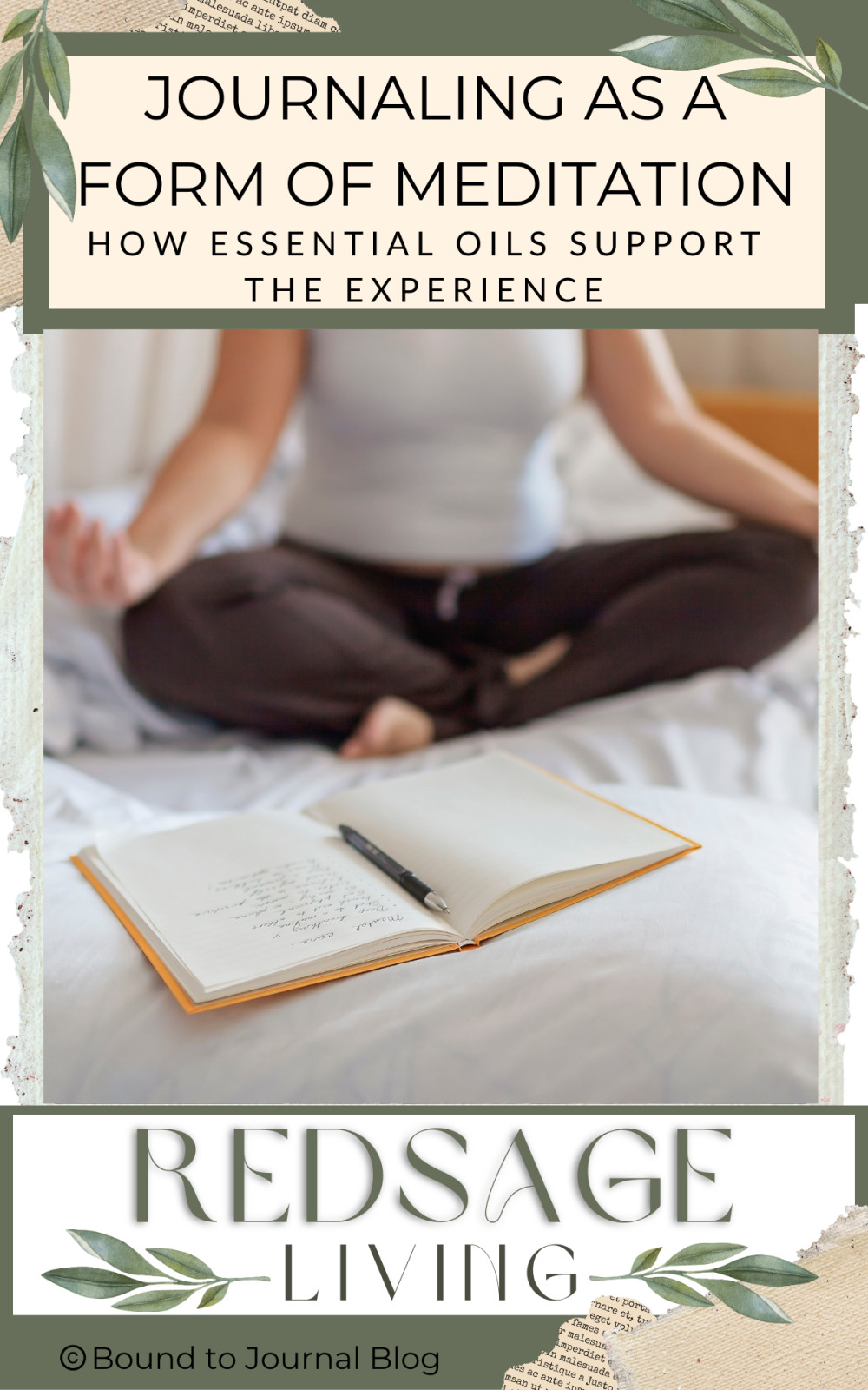 Journaling as a Form of Meditation: How Essential Oils Support the Experience