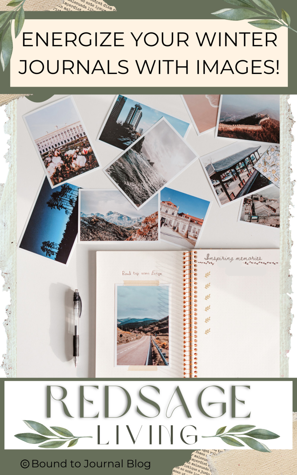 Energize Your Winter Journals with Images!