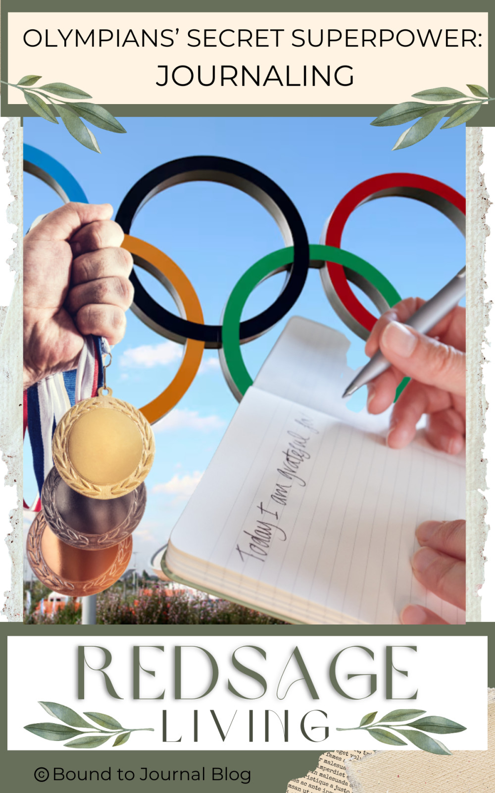 Olympians’ Secret Superpower:  Journaling