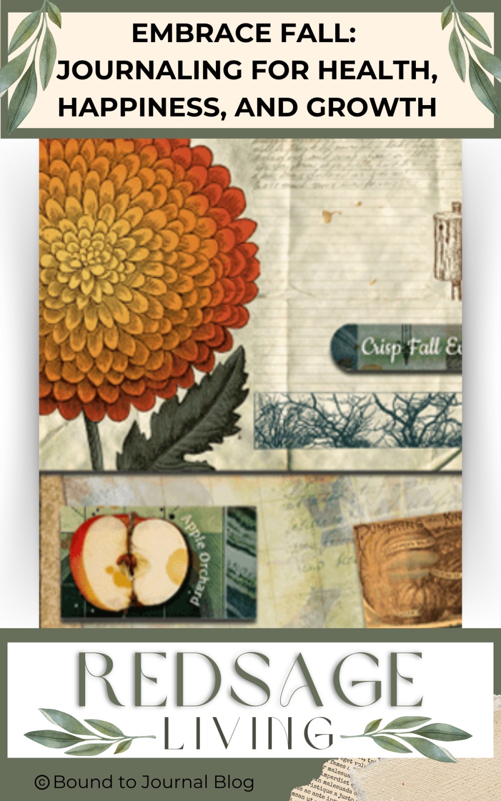 Embrace Fall: Journaling for Health, Happiness, and Growth