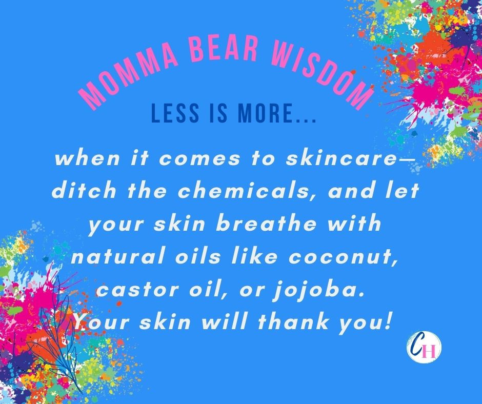 Less is More: Natural Skincare with Coconut, Jojoba, and Castor Oils