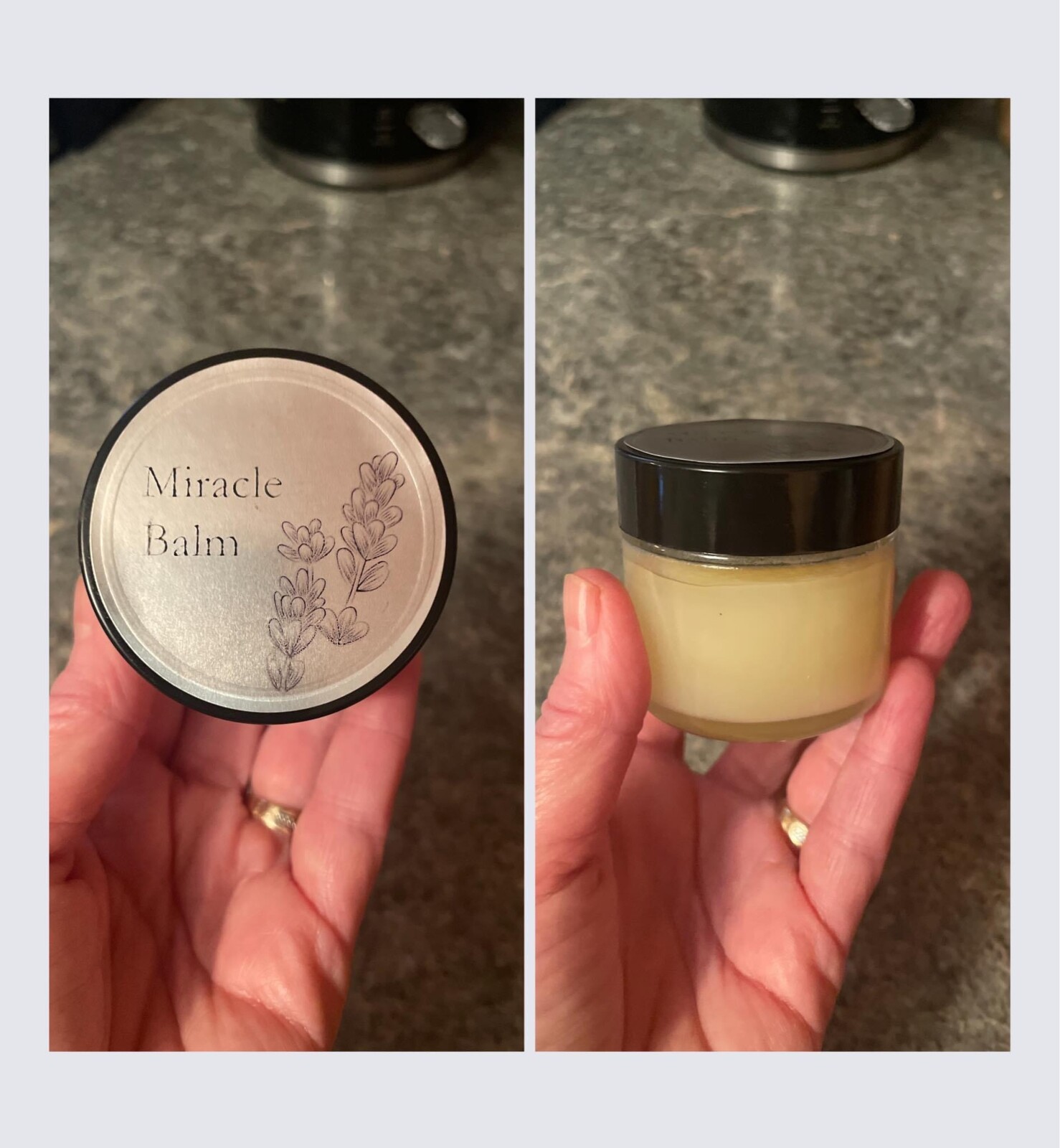 Balm making with essential oils