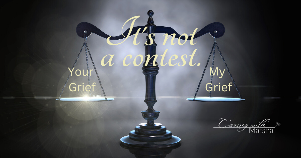 It's Not a Contest